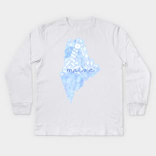 Maine Kids Long Sleeve T-Shirt